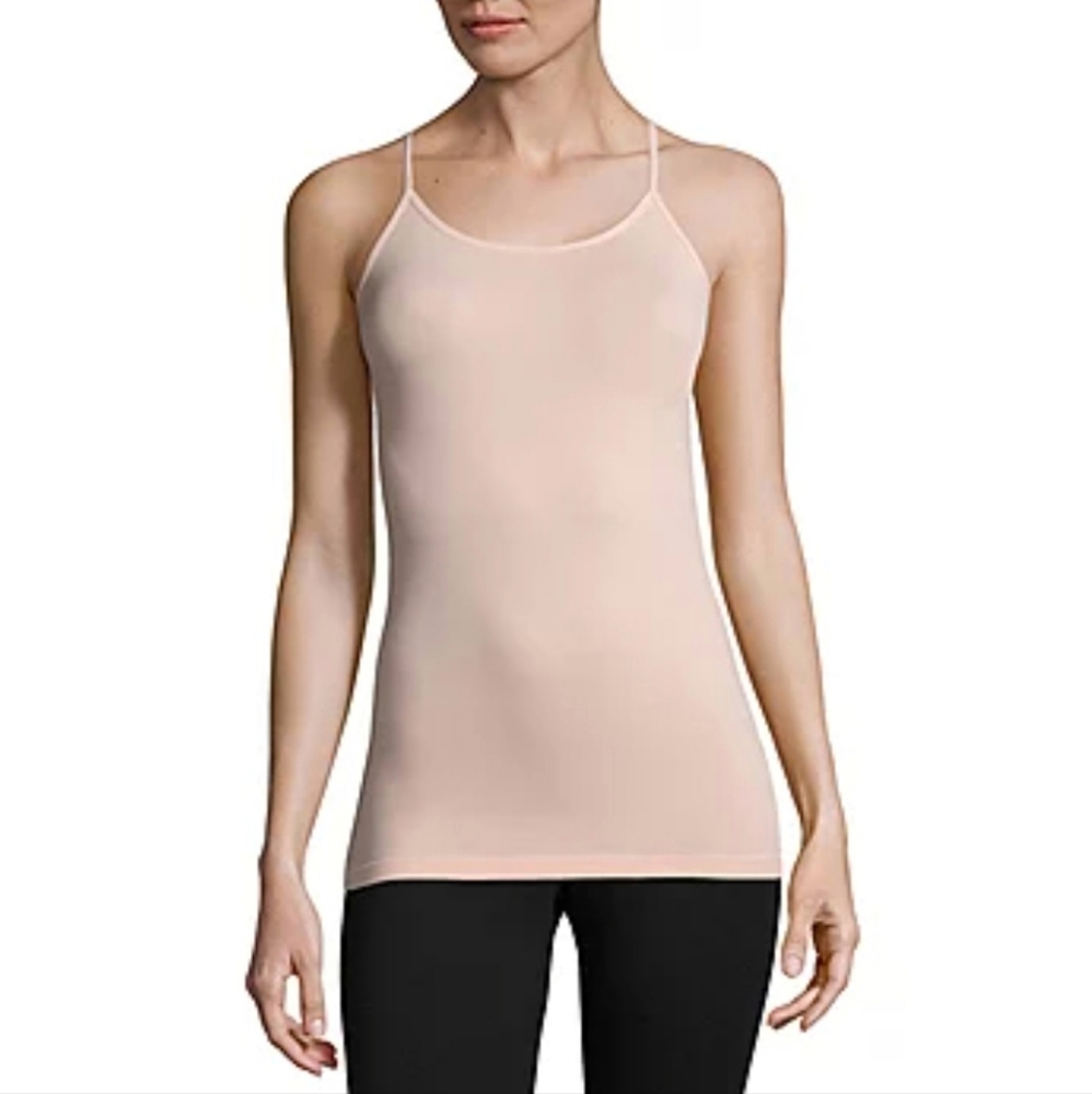 WORTHINGTON, NEW, Women, M/L, Rose, Adjustable Strap, Stretch, Nylon, Cami